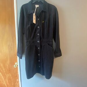 Wrangler Black Corduroy dress